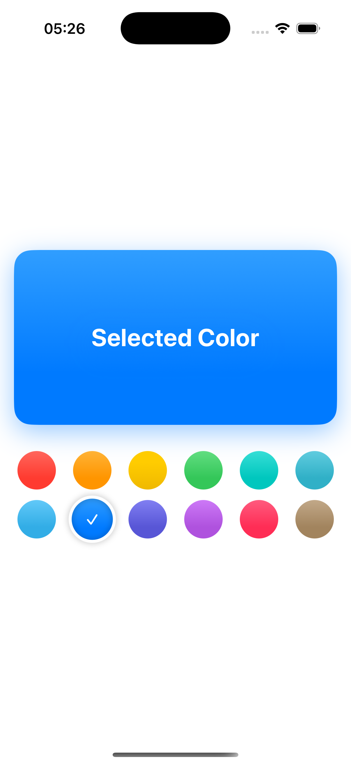 Color Selection