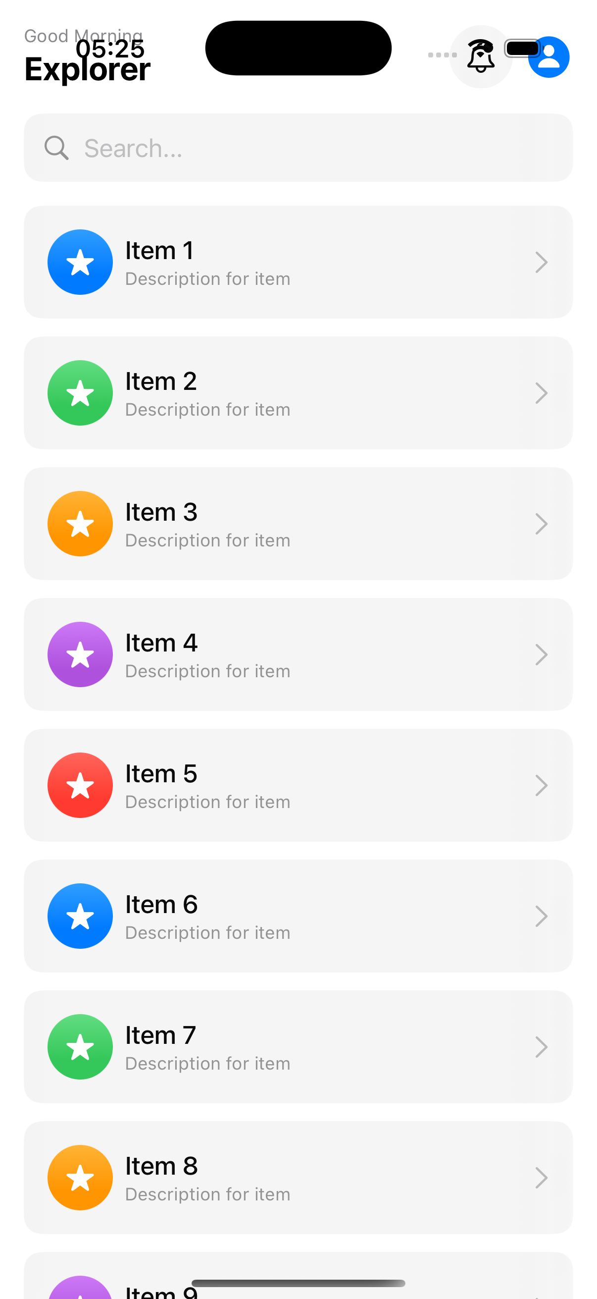 Custom Navigation Bar
