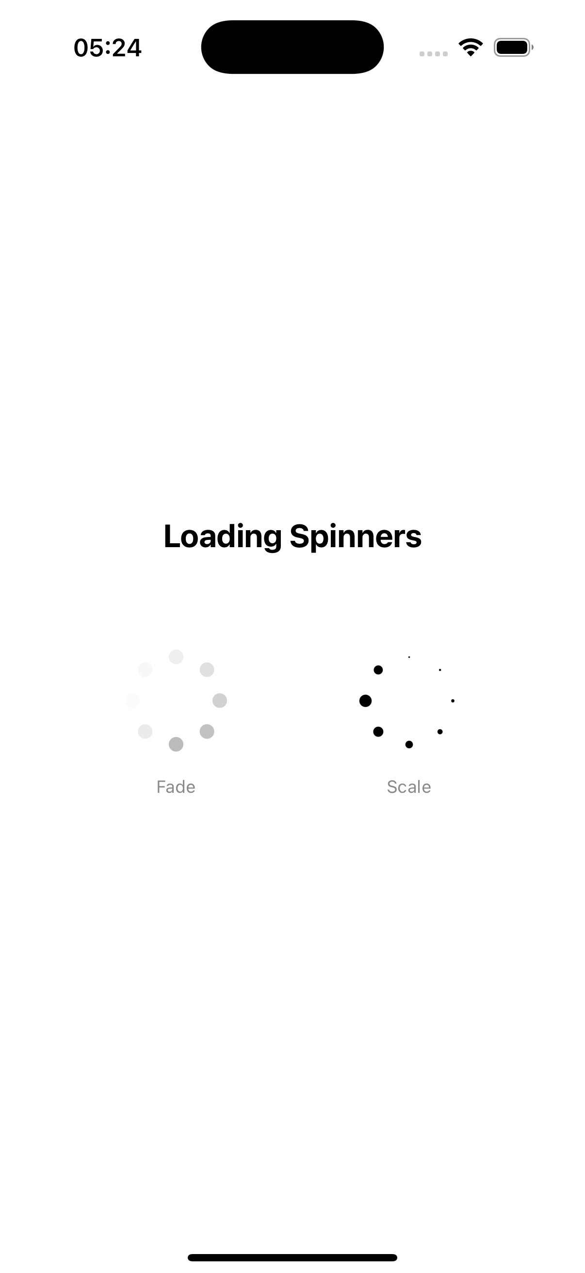 Loading Spinners