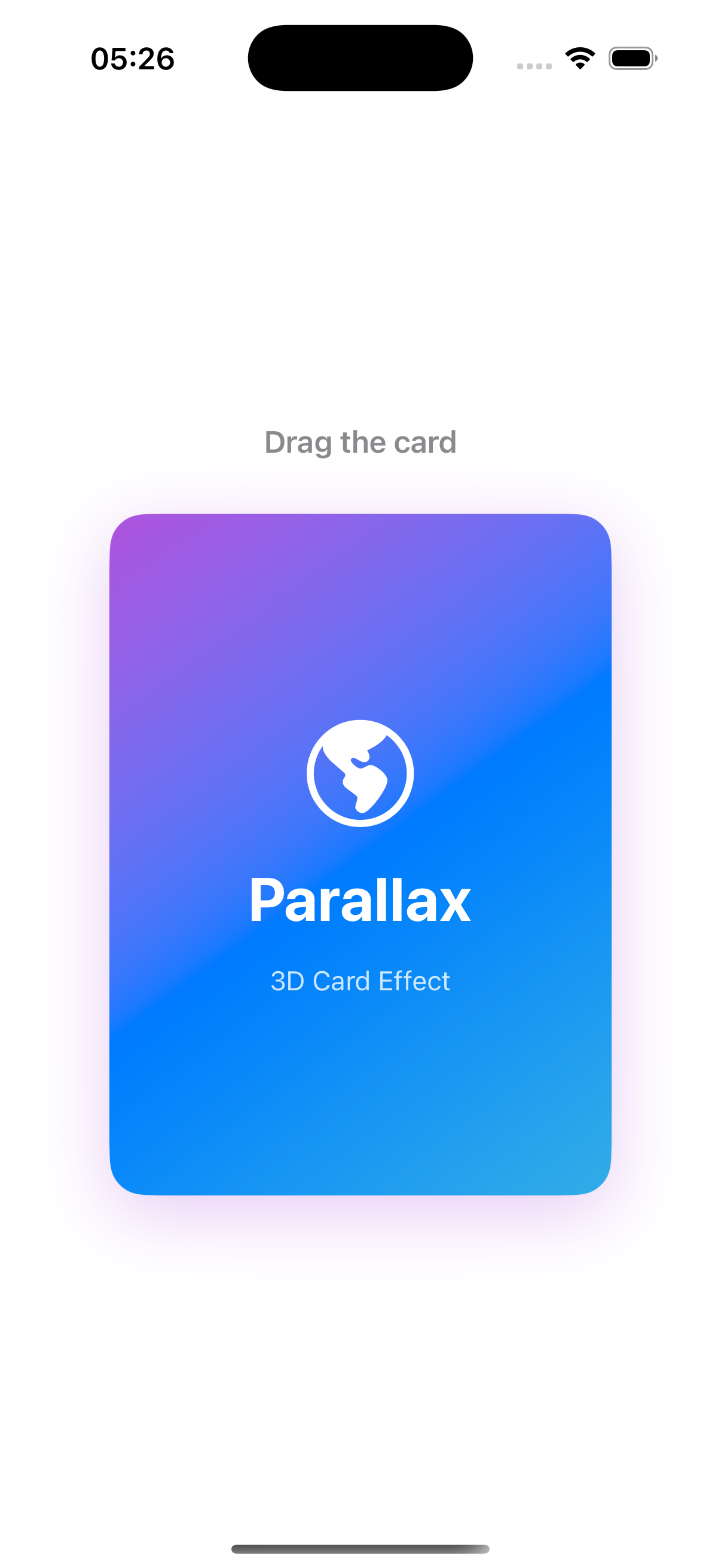 Parallax Card