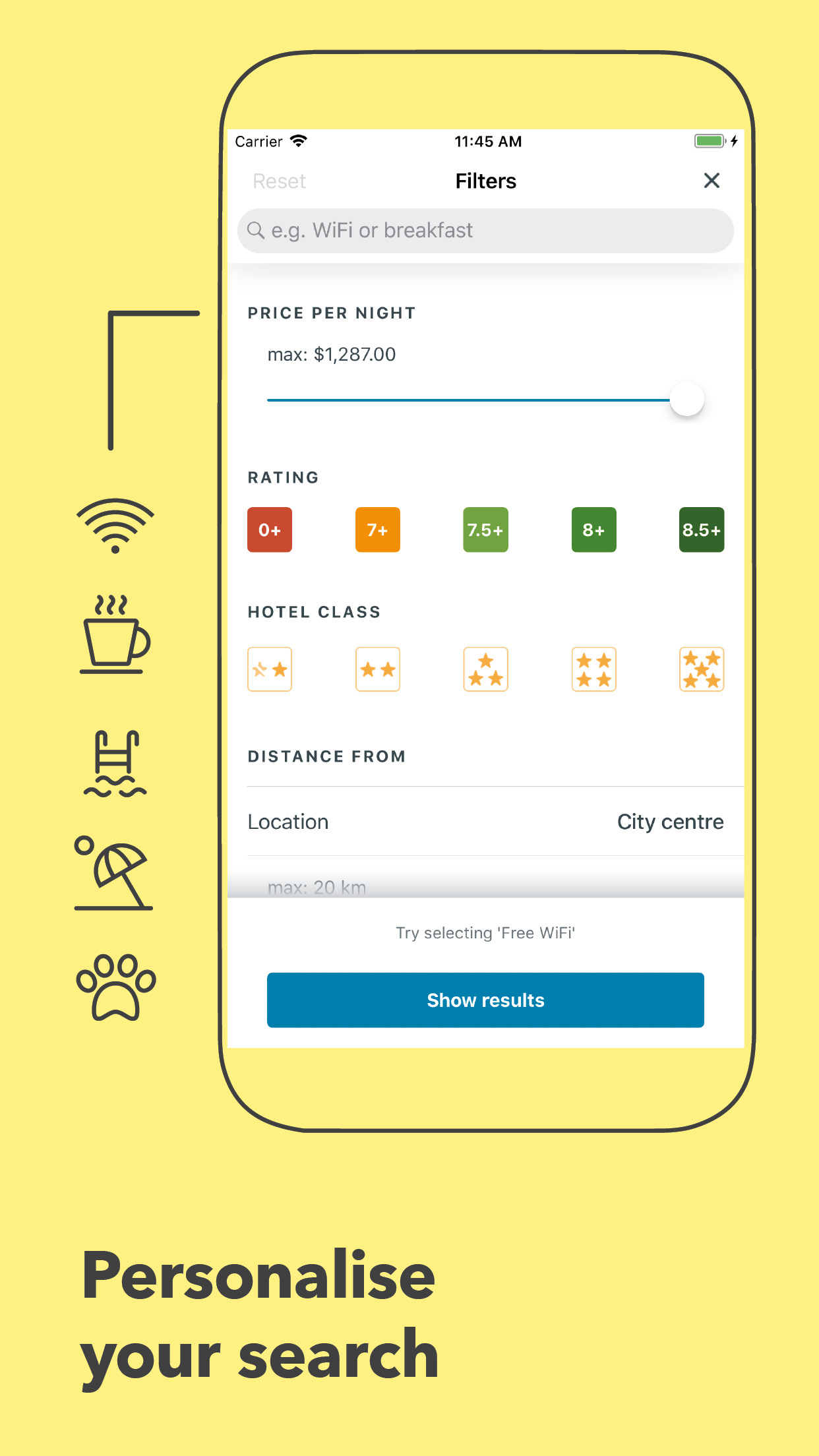trivago: Compare hotel prices screenshot