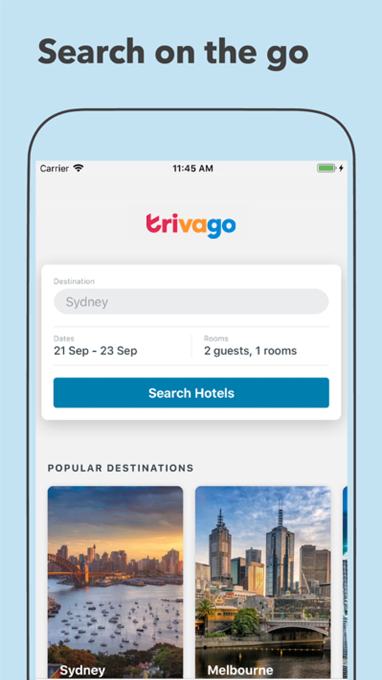 trivago: Compare hotel prices screenshot
