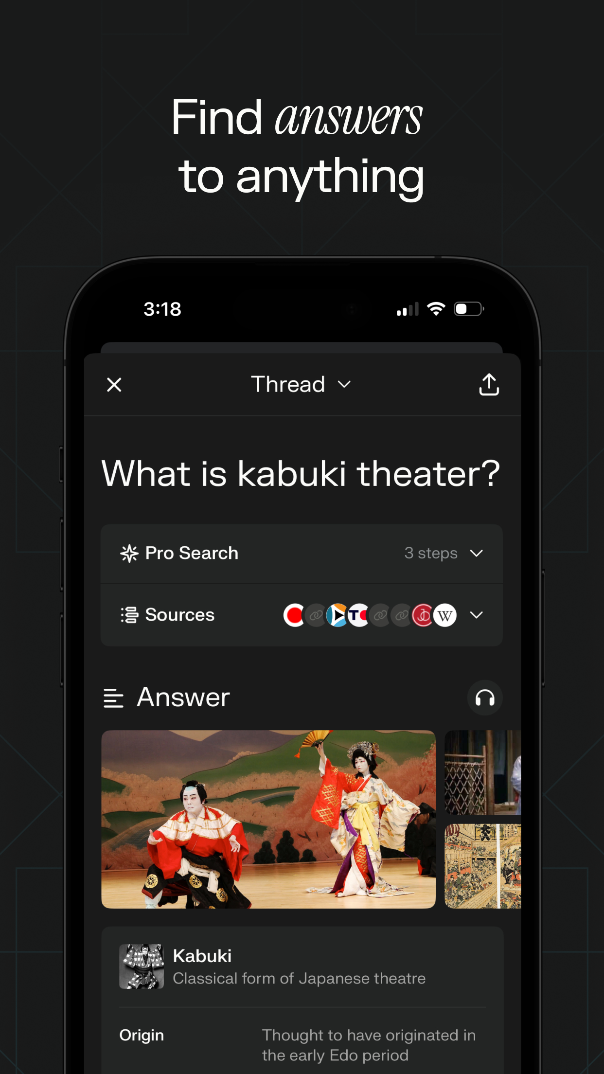 Perplexity - AI Search & Chat screenshot