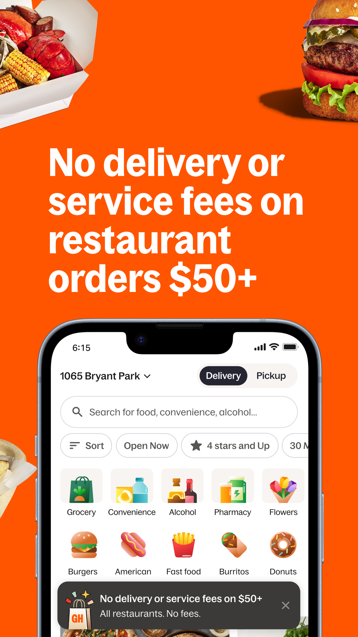 Grubhub: Food Delivery screenshot