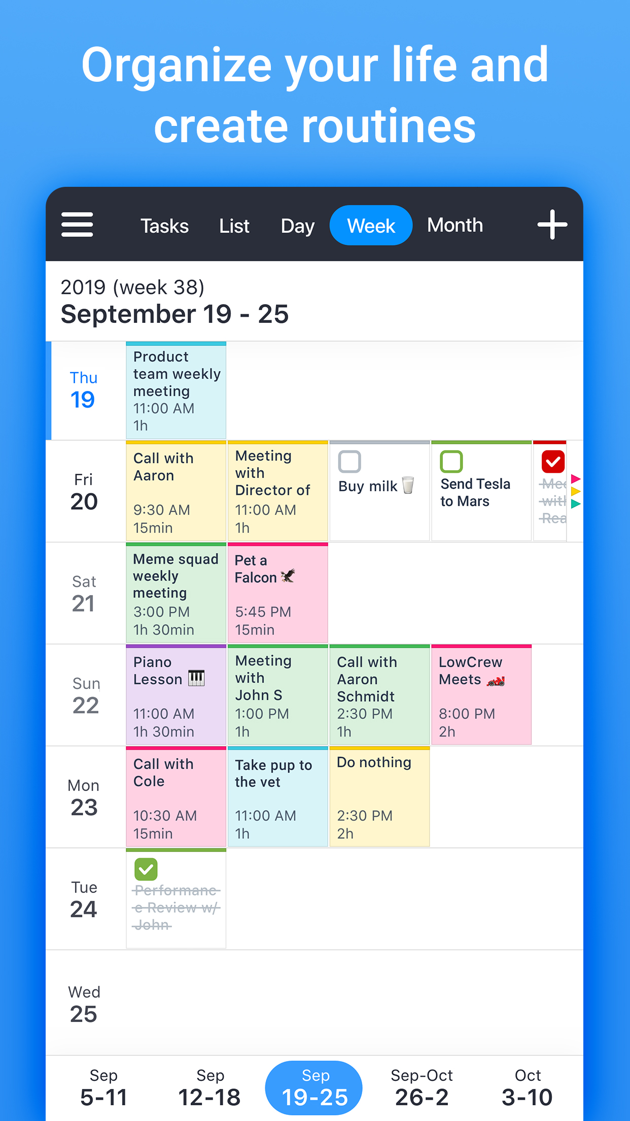 Calendars: Schedule Planner screenshot