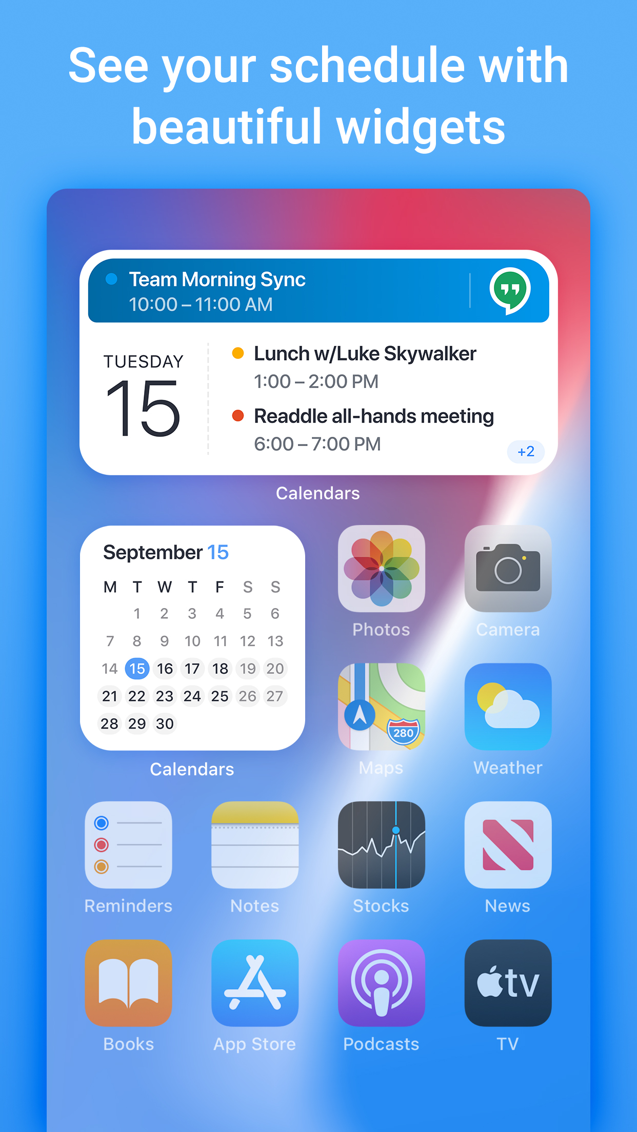 Calendars: Schedule Planner screenshot
