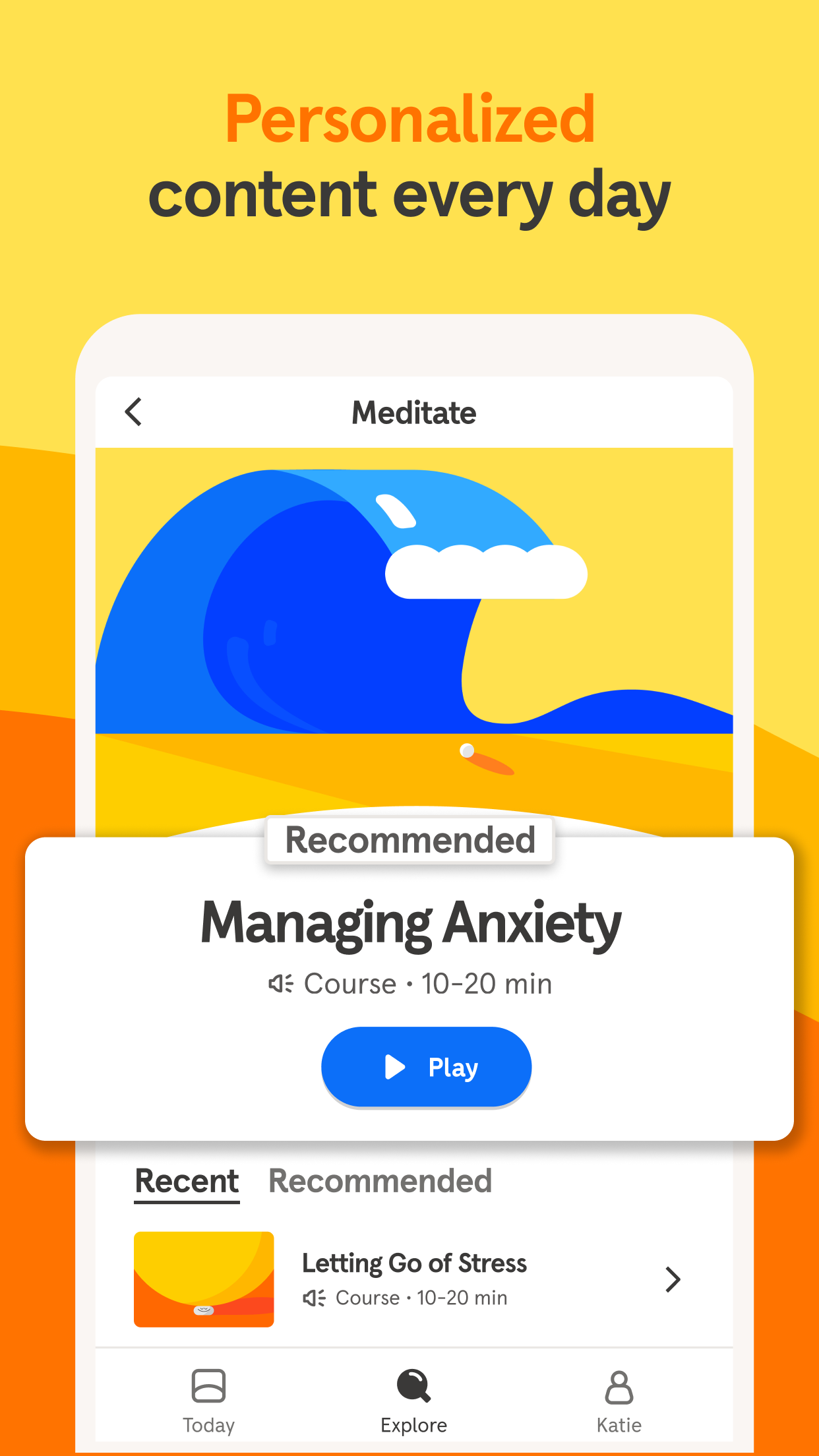 Headspace: Meditation & Sleep screenshot