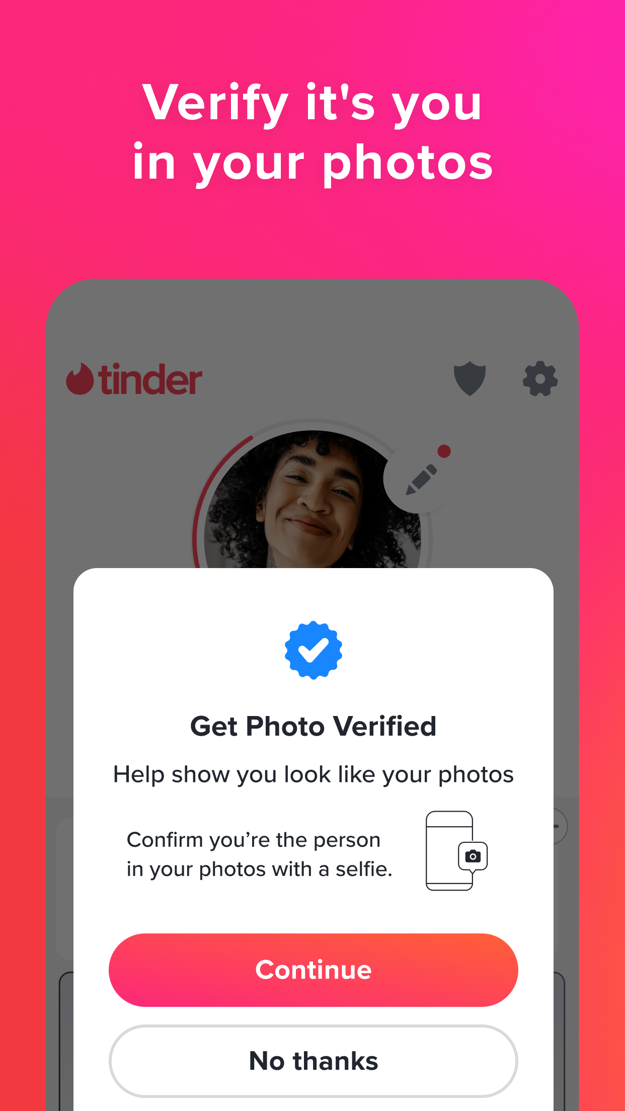 Tinder Dating App: Date & Chat screenshot