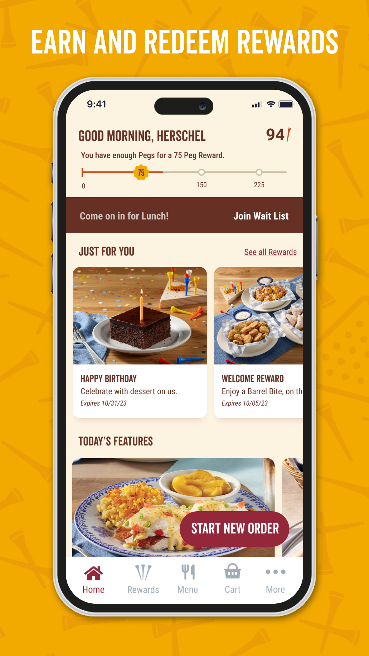 Cracker Barrel screenshot