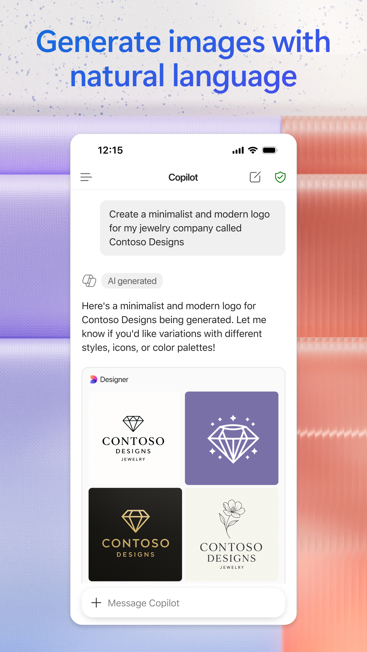 Microsoft 365 Copilot screenshot