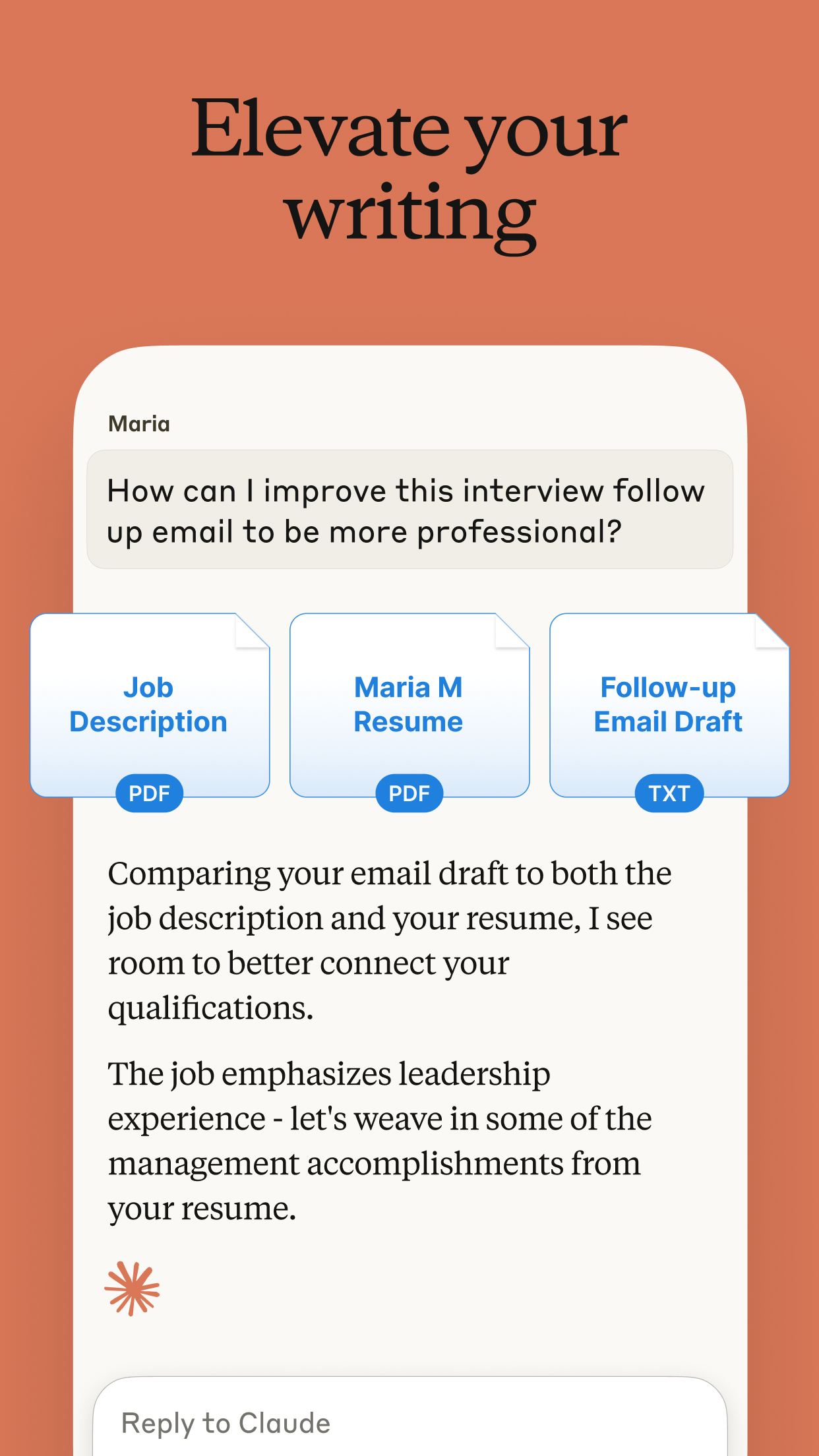 Claude by Anthropic screenshot